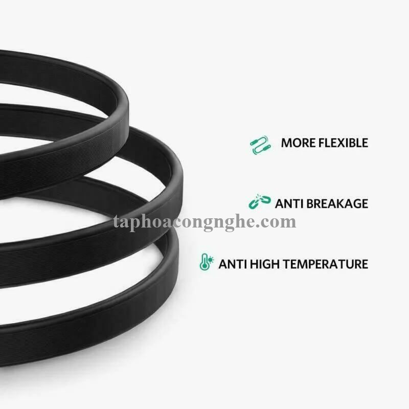 Ugreen 20998 Màu Đen Cáp SATA 3.0 dây dẹt Bẻ Góc 90 Độ 20998 30020998